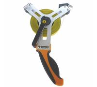 Ironside 150-221 Mètre ruban en acier 30 m/ 13mm 2-composants poignée, noir/orange/jaune