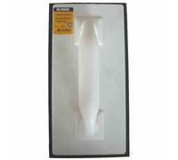 Ironside 161-008 Planche à râper avec revêtement en caoutchouc 10mm sw., 14x28cm, blanc