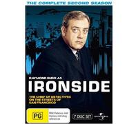 Ironside (Complete Season 2) - 7-DVD Box Set ( Ironside - Season Two (The Raymond Burr Show) ) [ NON-USA FORMAT, PAL, Reg.4 Import - Australia ]