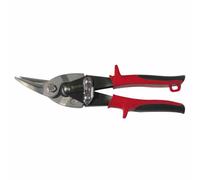 Ironside HRC6062 Cisaille à tôle gauche Poignée 2 composants, rouge/noir/gris