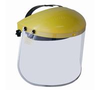 IRONSIDE Kopfschutzschild Jaune Protège-visage Masque Yeux Front Clair Boucliers
