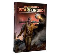 Ironsworn: Starforged - Livre de règles édition Deluxe - Livre de RPG à couverture rigide, aventure autonome, centré sur l'homme, science-fiction, 3 modes de jeu (guidé, coopératif, solo), 404 pages,