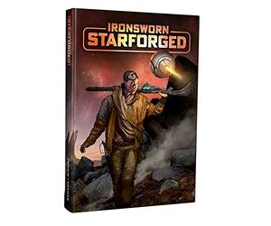 Ironsworn: Starforged - Livre de règles édition Deluxe - Livre de RPG à couverture rigide, aventure autonome, centré sur l'homme, science-fiction, 3 modes de jeu (guidé, coopératif, solo), 404 pages,