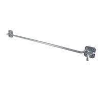IRONTITE® Crochet de cabine extra long 600 mm (61 cm), crochet de portail et loquet à œillet, crochet de porte robuste et loquet à œillet connu sous le nom de crochets de cabine pour portes. Idéal