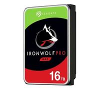 IronWolf Pro ST16000NE000 - Disque dur - 16 To - interne - 3.5" - SATA 6Gb/s - 7200 tours/min - mémoire tampon : 256 Mo - avec 2 ans Rescue Data