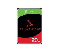 IronWolf Pro ST20000NT001 - Disque dur - 20 To - interne - 3.5" - SATA 6Gb/s - 7200 tours/min - mémoire tampon : 256 Mo - avec 3 ans de Seagate