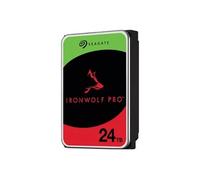 IronWolf Pro ST24000NT002 - Disque dur - 24 To - interne - 3.5" - SATA 6Gb/s - 7200 tours/min - mémoire tampon : 512 Mo - avec 3 ans de Seagate