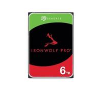 IronWolf Pro ST6000NT001 - Disque dur - 6 To - interne - 3.5" - SATA 6Gb/s - 7200 tours/min - mémoire tampon : 256 Mo - avec 3 ans de Seagate Rescue