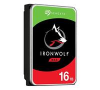 IronWolf ST16000VN001 - Disque dur - 16 To - interne - 3.5" - SATA 6Gb/s - 7200 tours/min - mémoire tampon : 256 Mo