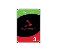 IronWolf ST3000VN006 - Disque dur - 3 To - interne - SATA 6Gb/s - 5400 tours/min - mémoire tampon : 256 Mo - avec 3 ans de Seagate Rescue Data