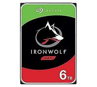 IronWolf ST6000VN001 - Disque dur - 6 To - interne - 3.5" - SATA 6Gb/s - 5400 tours/min - mémoire tampon : 256 Mo