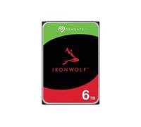 IronWolf ST6000VN006 - Disque dur - 6 To - interne - 3.5" - SATA 6Gb/s - mémoire tampon : 256 Mo - avec 3 ans de Seagate Rescue Data Recovery