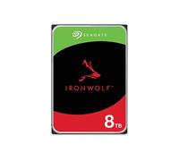 IronWolf ST8000VN004 - Disque dur - 8 To - interne - 3.5" - SATA 6Gb/s - 7200 tours/min - mémoire tampon : 256 Mo