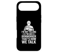 Ironworker drôle Disant Que Je ne crie Pas, C'est Comment Nous parlons Coque pour iPhone Air