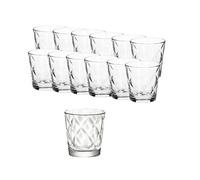 IRPot - Bormioli Kaleido - 128756 - Lot de 12 verres à eau transparents