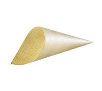 IRPot Lot de 50 Cornets en bois pour frites S0046.S
