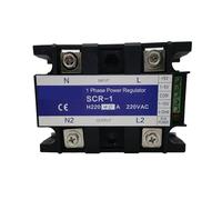 IRPWKJMK Module régulateur de Tension monophasé 220 V 40 A entièrement isolé Module régulateur de Tension Simple 4-20 mA ou 0-5 V Module contrôleur de Puissance