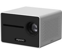Irradio Projecteur LED 720p 150 ANSI lumens Wi-Fi Bluetooth HDMI USB 36-170" (en anglais)