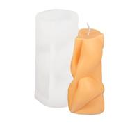 Irregualr Moule à bougie pilier en silicone pour la fabrication de bougies, savons, plâtres
