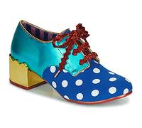 Irregular Choice Derbies VICTORIA SPONGE in Bleu 39