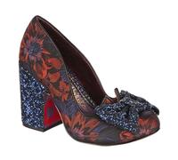Irregular Choice Femme on May Way Tissu Oxford, Bleu Marine, 41 EU