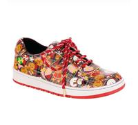 Irregular Choice Femme Streamer Starlight Tissu Oxford, Rouge, 41 EU