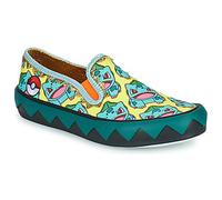 Irregular Choice Slip ons Every Day Is An Adventure in Multicolore 42