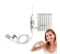 Irrigateur buccal non électrique - Hydropulseur buccal pour robinet non électrique | Nettoyage des dents durable pour un usage familial