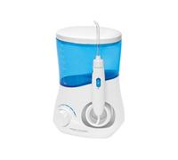 ProfiCare Jet Dentaire avec 3 Buses de Nettoyage Pression d'Eau Réglable en Continu Blanc/Bleu