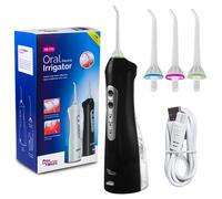 Irrigateur dentaire oral sans fil 2 bouts Machine à dent de rinçage d'eau