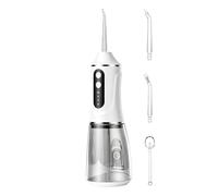 Irrigateur Dentaire Portable Sans Fil 3 Modes Sans Fil Rechargeable à Main | Hydropulseur Buccal pour Nettoyage Dentaire Adultes Hommes Femmes Maison Bureau Soir