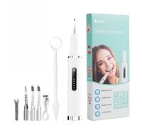 Irrigateur dentaire rechargeable USB IPX6 étanche 6 modes Blanc