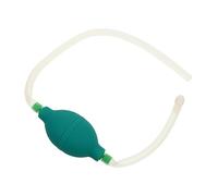 Irrigateur Nasal Portable Bleu en Silicone, Flacon Manuel Réutilisable | Utilisation Rapide et Pratique, Transport Facile, Têtes de Rechange, pour Adultes et Garçon et Filles à Domicile