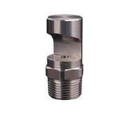 Irrigation Jardin Buse de pulvérisation mâle en acier inoxydable 1/8" 1/4" 3/8" 1/2" 3/4" BSPT série K, jet grand angle, jet plat(1 of 4 3.5mm)