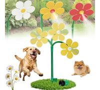 Irrigatore Crazy Daisy, irrigatore a Forma di Margherita danzante rotante a 360° per Prato e Giardino, Divertente Gioco d'acqua per Bambini e cani Che giocano in Giardino (#Yellow)