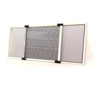 IRS Moustiquaire Extensible (2 unités de 90x70cm avec Dimensions réglables) Blanche