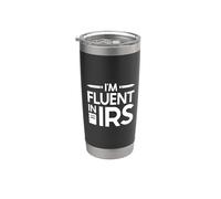 IRS Profi - L'humour pour les comptables Gobelet isotherme en acier inoxydable double paroi