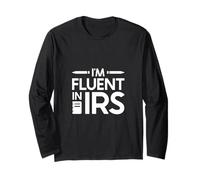 IRS Profi - L'humour pour Les comptables Manche Longue