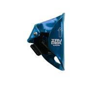 Irudek KROW - Bloqueur ventral pour harnais d'arrêt de chute, compatible avec cordes de 9 à 13 mm, ascension et contrepoids, corps léger en aluminium, certifié EN 567 | EN 12841-B