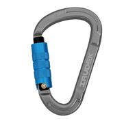 Irudek Silverlight 1131 Mousqueton Automatique en Aluminium avec Fermeture Twist-Lock à Quart de Tour et Nez Aveugle, Ouverture 23 mm, résistance 25 KN, certifié en 362 B, léger et Durable