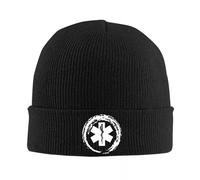 IRUHHGU 2025 EMS Star of Life EMT Chapeaux Automne Hiver Crânes Bonnets Casquettes Chaudes Hommes Femmes Acrylique Bonnets Tricotés