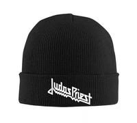 IRUHHGU Judas Priest Metal Band Beanie Chapeaux Blanc Musique Logo Bonnet Chapeaux Hommes Femmes Casual Kpop Knit Hat Automne Design Casquettes Chaudes
