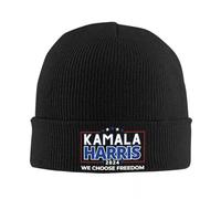 IRUHHGU Kamala Harris 2024 Bonnet Chapeaux États-Unis Élection présidentielle Casual Caps Unisexe Skullies Bonnets Hiver Thermique Élastique Bonnet Chapeau