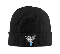 IRUHHGU Ken Carson Squelette Y2K Chapeaux tricotés Hiver qualité Graphique Unisexe Couvre-Chef Casquettes