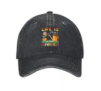 IRUHHGU La Vie des Hommes et des Femmes est Meilleure dans Le Jardin Casquette de Baseball imprimée Casquette de Papa Camionneur réglable Casquette de Baseball Snapback