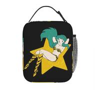 IRUHHGU Lamu Lum Urusei Yatsura Sacs à Lunch isolés Sac Thermique Réutilisable Anime Portable Tote Boîte à Lunch Pochette à bento Collège Voyage