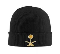 IRUHHGU Le Royaume D’Arabie Saoudite Chapeau Tricoté Femmes Hommes Bonnets D’Hiver Chapeaux Chauds
