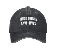 IRUHHGU Les Cuisses épaisses des Femmes et des Hommes sauvent des Vies Casquette de Baseball imprimée Casquette de Baseball Snapback réglable