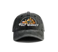 IRUHHGU Malt Whisky Cap Chapeaux en détresse Casquette Hommes Rétro Extérieur Été Réglable Drôle Alcool Ivre Casquettes De Baseball Chapeau Polyvalent