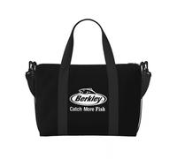 IRUHHGU Sac fourre-Tout de pêche Berkleys personnalisé pour Femmes Sacs de Voyage de Plage de Gym de Grande capacité